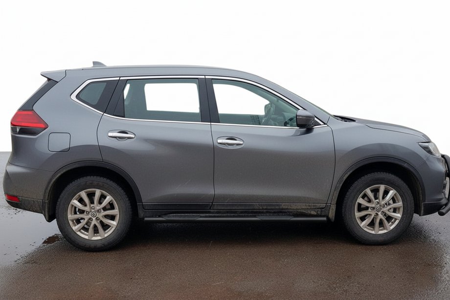 Nissan X-trail T32/Rogue 2014–2021 Sidorör Black (2 st, rostfritt) Image