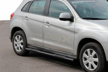 Mitsubishi Eclipse Cross 2017– Sidorör BB002 Black (2 st, rostfritt stål) foto 2