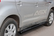 Mitsubishi Eclipse Cross 2017– Sidorör BB002 Black (2 st, rostfritt stål) foto 1