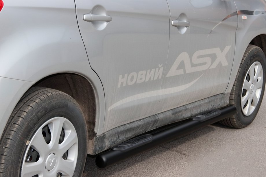 Mitsubishi Eclipse Cross 2017– Sidorör BB002 Black (2 st, rostfritt stål) Image