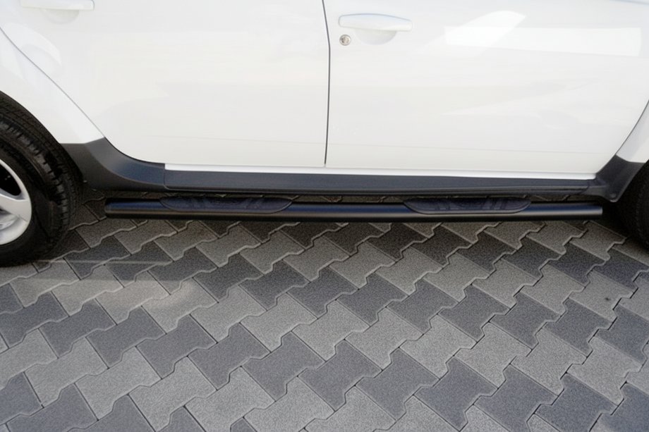 Renault Duster 2018–2024 Sidorör BB002 Black (2 st, rostfritt stål) Image