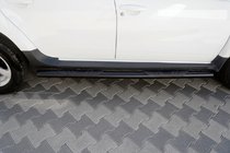 Dacia Duster 2018–2024 Sidorör BB002 Black (2 st, rostfritt stål) foto 2