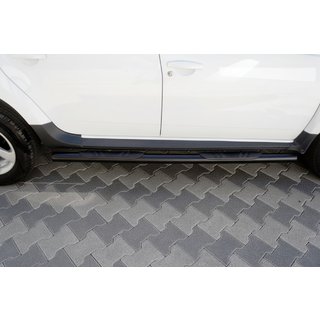 Sidorör BB002 Black (2 st, rostfritt stål) Dacia Duster 2018–2024 foto 2