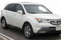 Acura MDX 2007–2013 Sidorör Black (2 st, rostfritt) foto 3