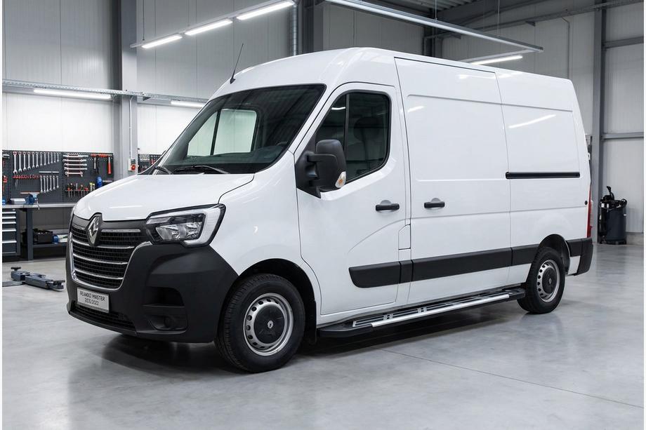 Renault Master 2011–2023 Sidosteg Sunrise (2 st, aluminium) Image