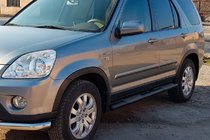 Honda CRV 2001–2006 Sidorör Black (2 st., rostfritt) foto 2