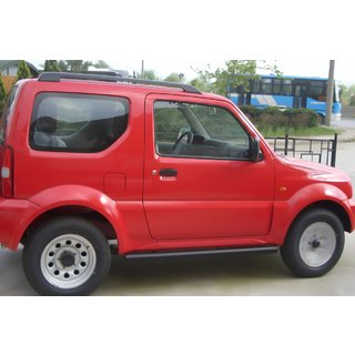 Sidorör Black (2 st., rostfritt) Suzuki Jimny 1998–2018 foto 1