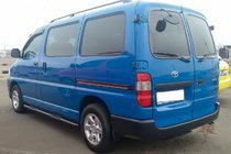 Toyota HiAce Sidorör Black (2 st., rostfritt) foto 1