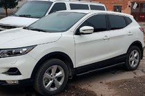 Nissan Qashqai 2014–2021 Sidorör Black (2017-2021, 2 st., rostfritt stål) foto 1