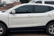 Nissan Qashqai 2014–2021 Sidorör Black (2017-2021, 2 st., rostfritt stål) foto 3