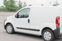 Peugeot Bipper 2008–2017 Sidorör Ø60 Black (2 st, rostfritt stål) foto 1