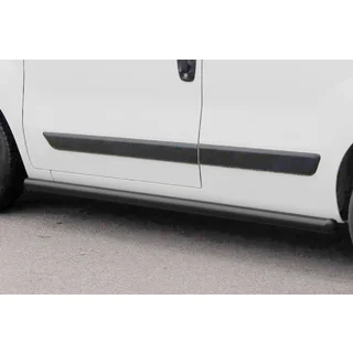 Sidorör Ø60 Black (2 st, rostfritt stål) Peugeot Bipper 2008–2017 foto 3