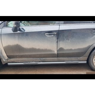 Sidorör BB002 Black (2 st, rostfritt stål) Subaru XV 2011–2017 foto 2