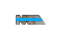 BMW M-emblem 85 x 30 mm (rostfritt stål) foto 4