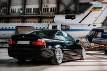 BMW 3-serie E46 1998–2006 CSL-Style V3 spoiler (för SD, blank svart) foto 11