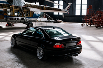 BMW 3-serie E46 1998–2006 CSL-Style V3 spoiler (för SD, blank svart) foto 8