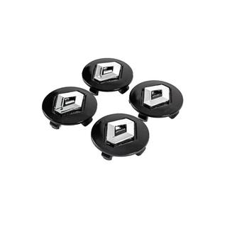 Navkapslar till fälgar, svarta 5650v1 (56 mm / 50 mm, 4 st) foto 2