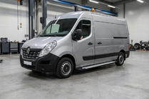 Renault Master 2011–2023 Sidosteg Allmond Grey (2 st, aluminium) foto 1