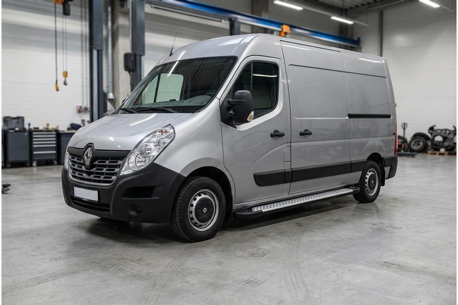 Renault Master 2011–2023 Sidosteg Allmond Grey (2 st, aluminium) Image
