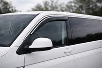 Volkswagen T6 2015–2024 Vindavvisare med kromlist (2 st, Niken) foto 4