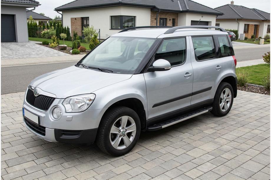 Skoda Yeti 2009–2017 Sidosteg Duru (2 st, aluminium) Image
