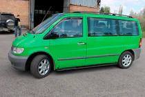 Mercedes Vito W638 1996–2003 Sidorör Black (2 st, rostfritt stål) foto 2