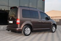 Volkswagen Caddy 2004–2010 Sidorör BB001 Black (2 st., rostfritt stål) foto 7