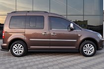 Volkswagen Caddy 2015–2020 Sidorör BB001 Black (2 st., rostfritt stål) foto 9