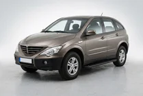 SsangYong Action 2005–2018 Sidosteg Allmond Black (2 st, aluminium) foto 1