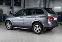 SsangYong Action 2005–2018 Sidosteg Sunrise (2 st, aluminium) foto 1