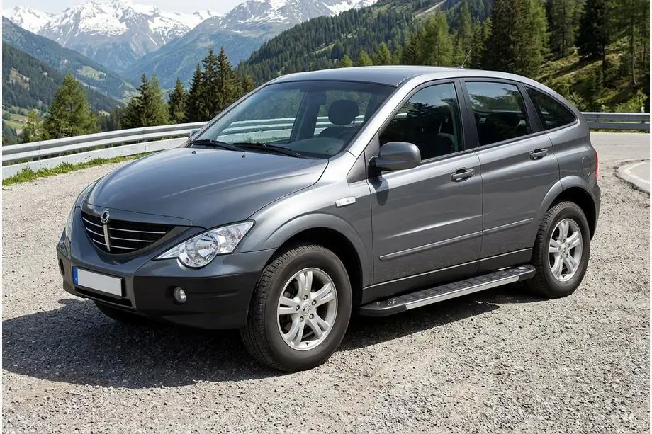 SsangYong Action 2005–2018 Sidosteg RedLine V1 (2 st, aluminium) Image