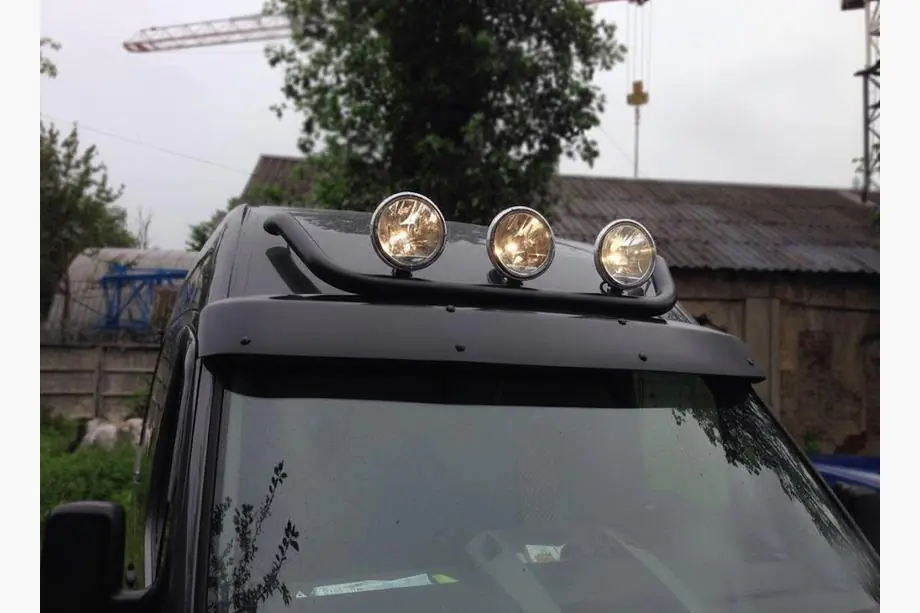 Volkswagen Crafter 2016– Övre båge Black (rostfritt stål) Image