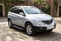 SsangYong Action 2005–2018 Sidosteg Duru (2 st, aluminium) foto 1