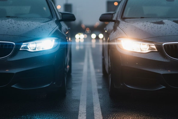 Vilka strålkastare lyser bäst: xenon eller LED?