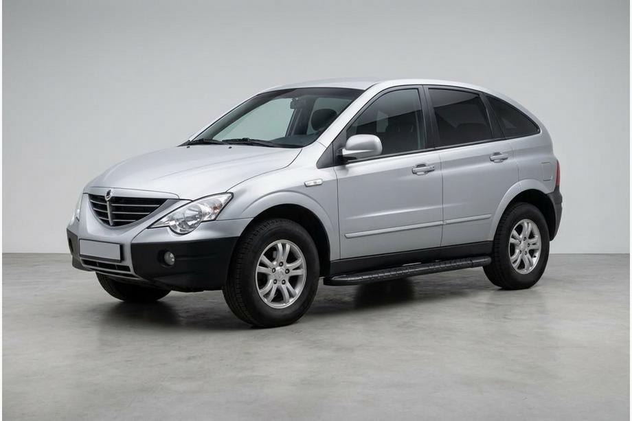 SsangYong Action 2005–2018 Sidosteg Bosphorus Black (2 st, aluminium) Image