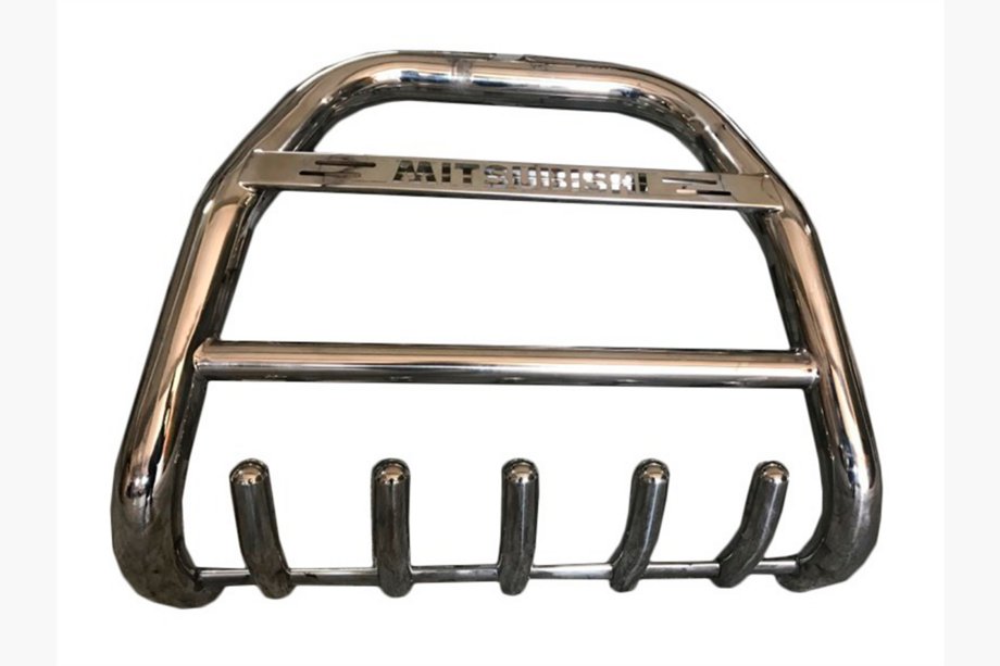 Mitsubishi Pajero Wagon IV 2006–2021 Kängurubåge QT012 (rostfritt stål) Image