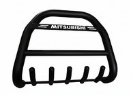 Mitsubishi Pajero Wagon IV 2006–2021 Frontbåge QT012 Black (rostfritt stål) foto 1