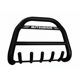 Frontbåge QT012 Black (rostfritt stål) Mitsubishi Pajero Wagon IV 2006–2021