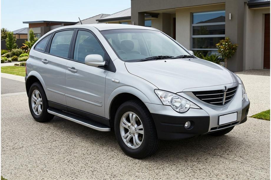 SsangYong Action 2005–2018 Sidosteg Tayga Grey (2 st, aluminium) Image
