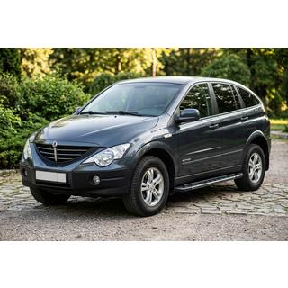 Sidosteg RedLine Black (2 st, aluminium) SsangYong Action 2005–2018 foto 1