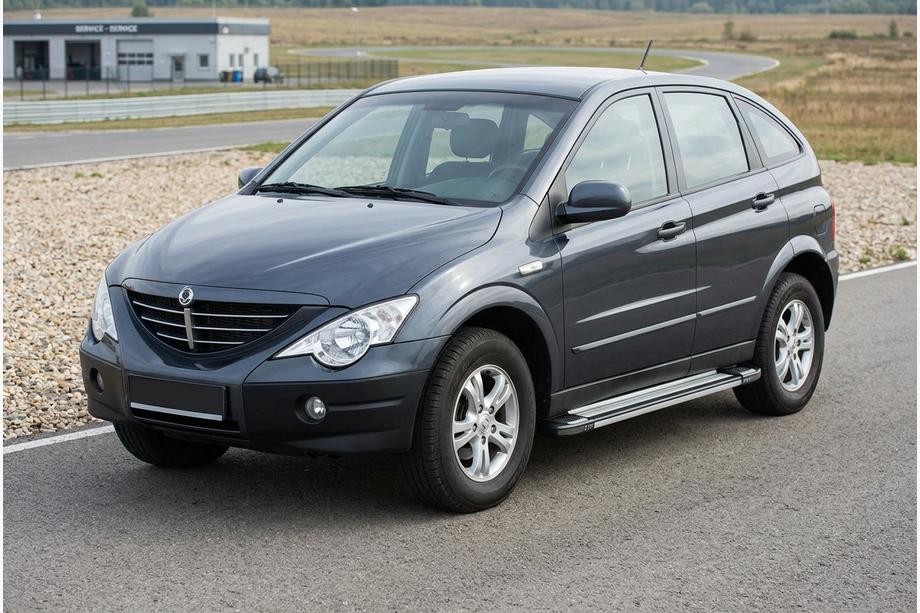 SsangYong Action 2005–2018 Sidosteg Rainbow (2 st, aluminium) Image