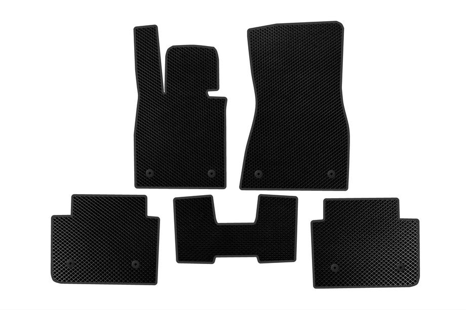 BMW 5/i5-serie G60/G60E/G61 2023– EVA-bilmattor (för i5 G60E, svarta) Image