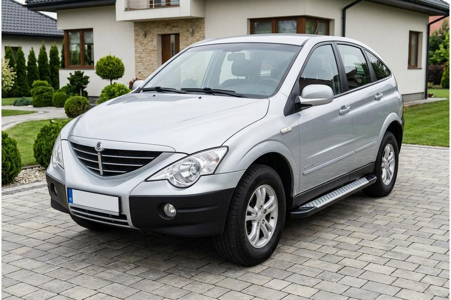 SsangYong Action 2005–2018 Sidosteg Allmond Grey (2 st, aluminium) Image
