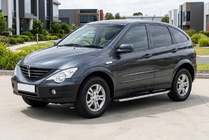 SsangYong Action 2005–2018 Sidosteg Fullmond (2 st, aluminium) foto 1