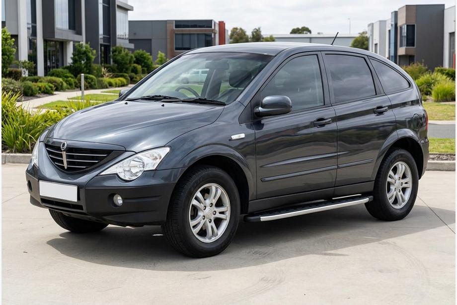 SsangYong Action 2005–2018 Sidosteg Fullmond (2 st, aluminium) Image