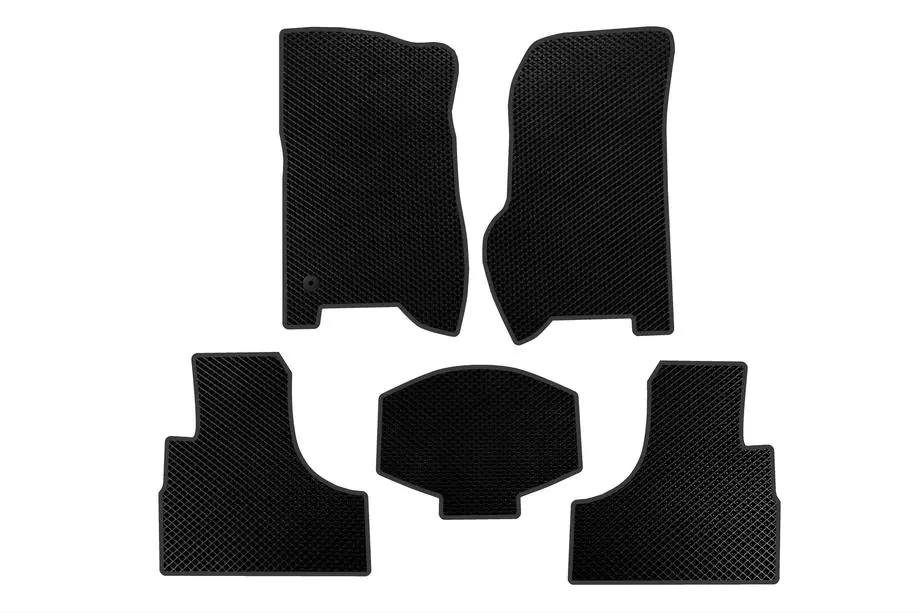 Jeep Cherokee/Liberty 2002–2007 EVA bilmattor (svarta) Image