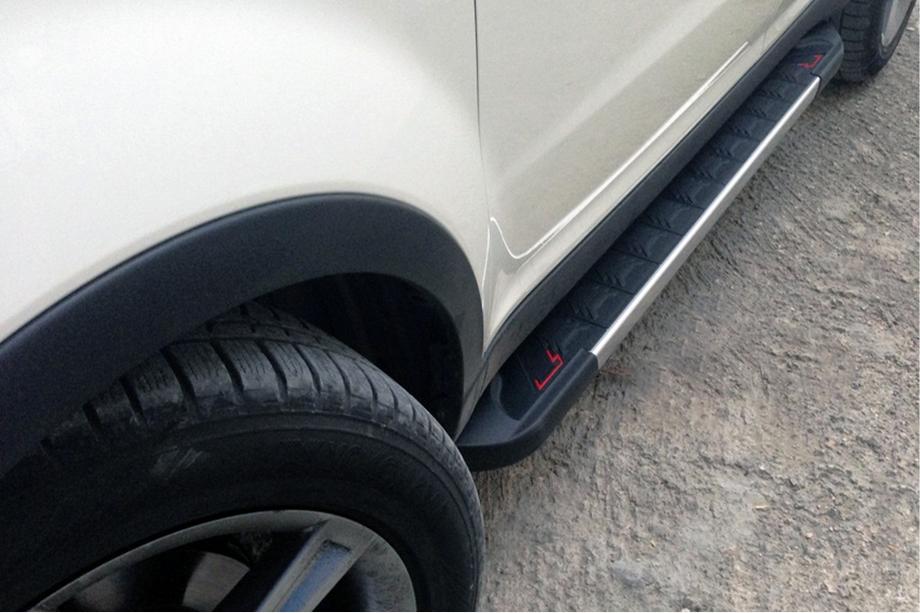 SsangYong Korando 2010–2019 Sidosteg RedLine V1 (2 st, aluminium) Image
