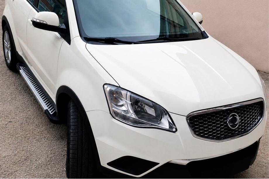 SsangYong Korando 2010–2019 Sidosteg Line (2 st, aluminium) Image