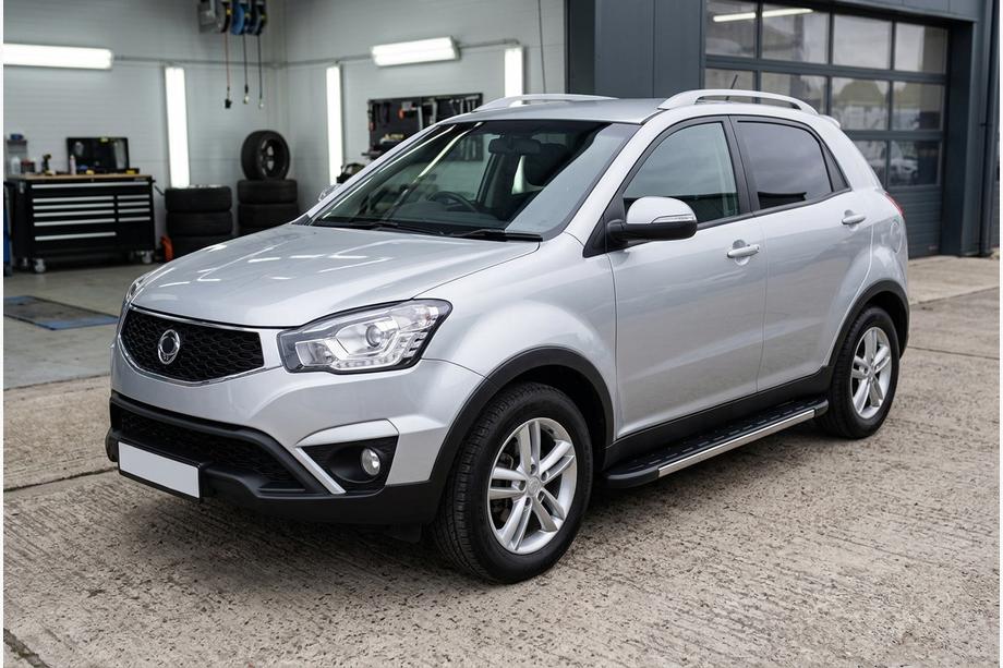 SsangYong Korando 2010–2019 Sidosteg Duru (2 st, aluminium) Image