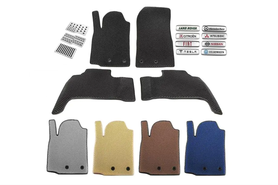 Opel Corsa E 2015–2019 EVA bilmattor (svarta) Image